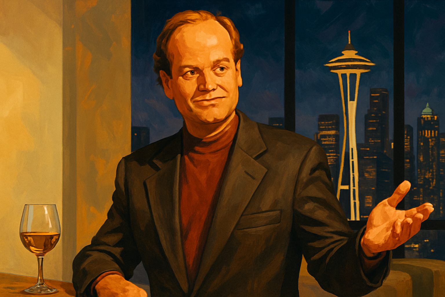 Frasier Cranes OCEAN-Persönlichkeitsprofil