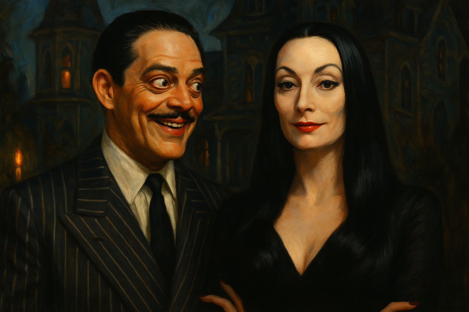Gomez und Morticia OCEAN-Kompatibilitätsprofil