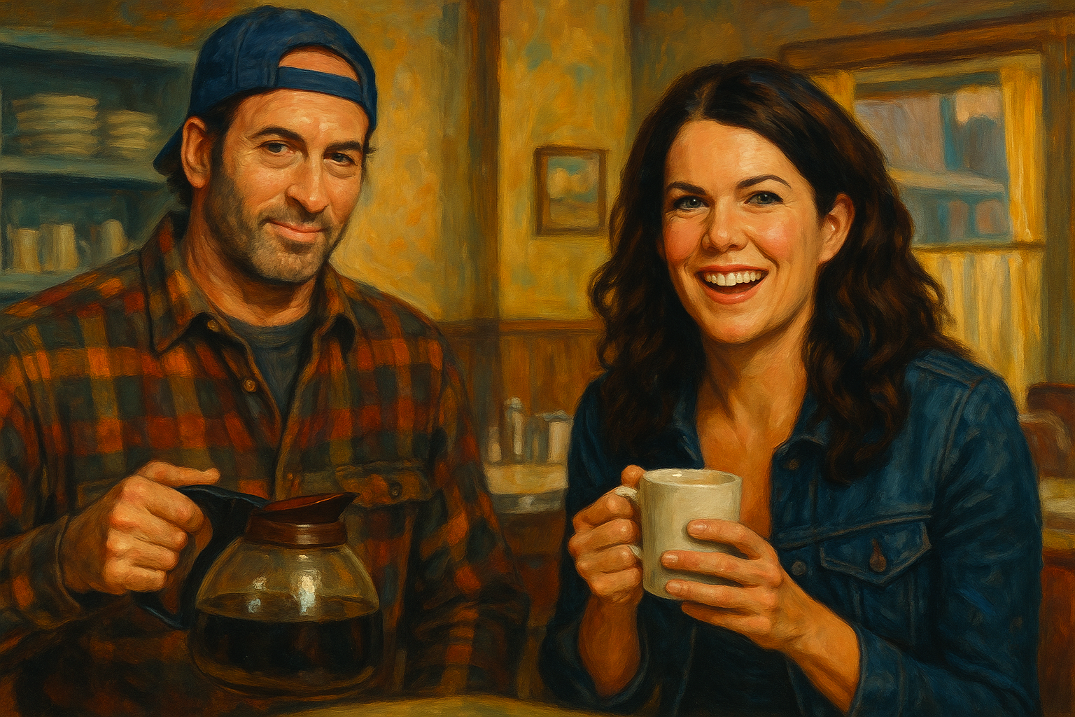 Luke und Lorelai OCEAN-Kompatibilitätsprofil